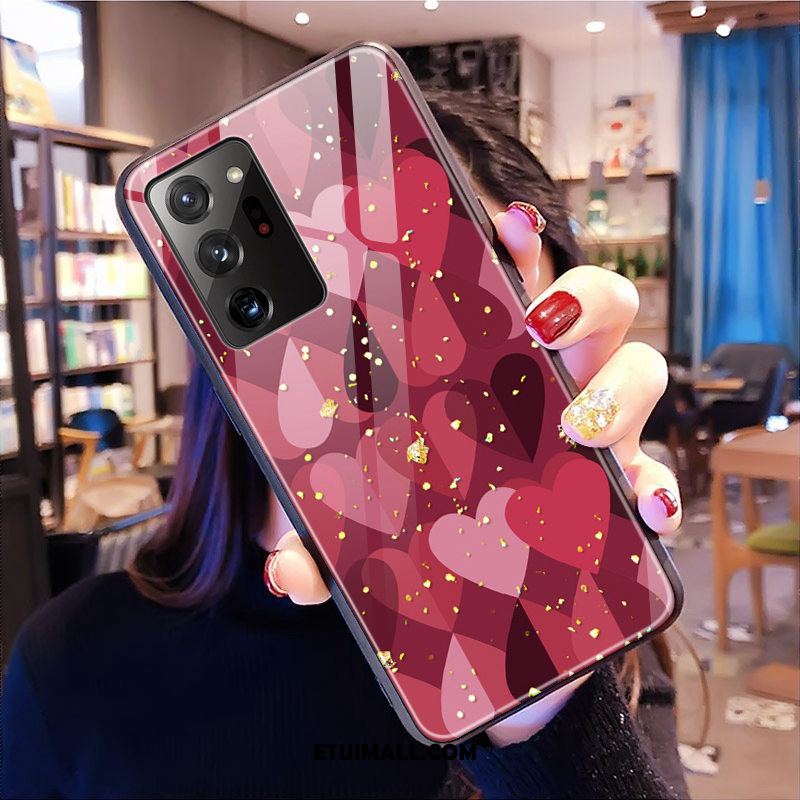 Etui Samsung Galaxy Note20 Ultra Gwiazda Moda Telefon Komórkowy Różowe Lampart Futerał Sprzedam