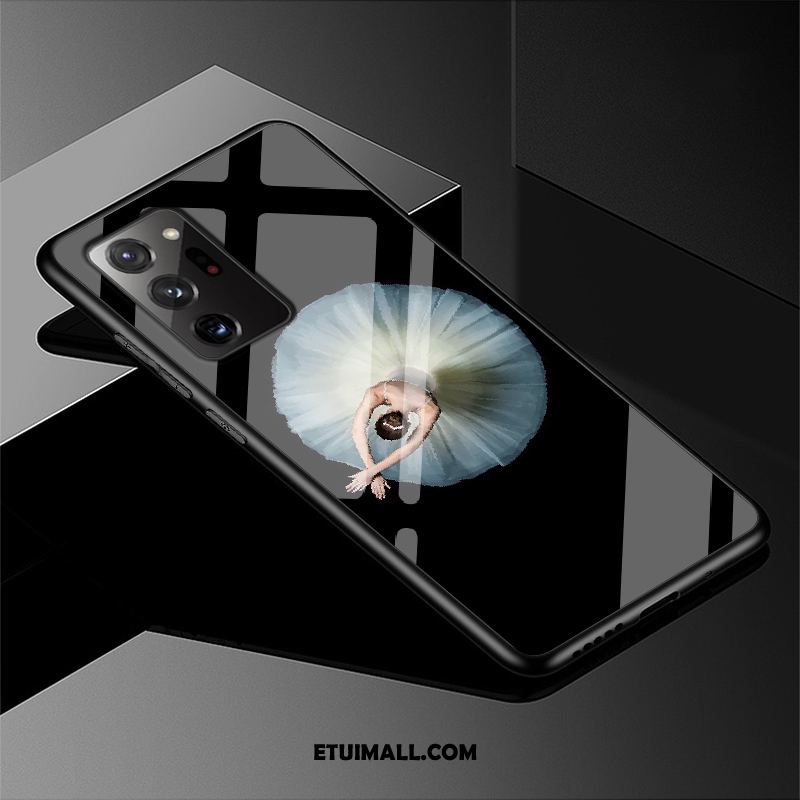Etui Samsung Galaxy Note20 Ultra Luksusowy Ochraniacz Miękki Anti-fall Szkło Obudowa Sklep