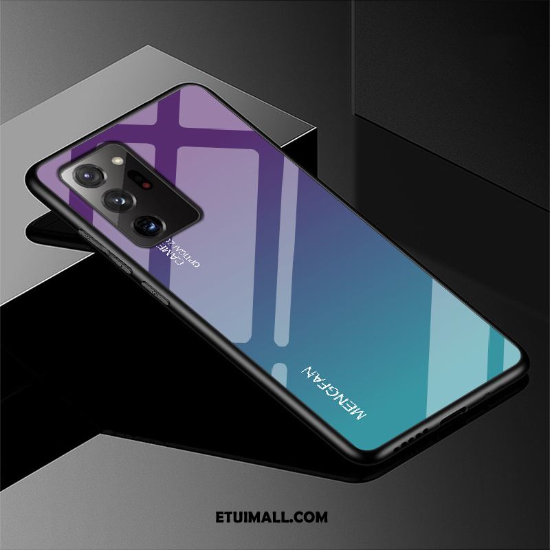 Etui Samsung Galaxy Note20 Ultra Purpurowy Telefon Komórkowy Dostosowane Tendencja Szkło Obudowa Tanie