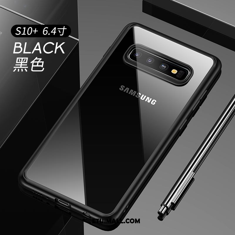 Etui Samsung Galaxy S10+ Przezroczysty Cienkie All Inclusive Anti-fall Ochraniacz Futerał Na Sprzedaż