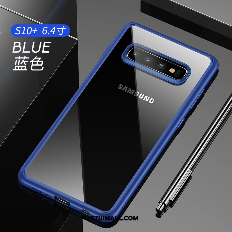 Etui Samsung Galaxy S10+ Przezroczysty Cienkie All Inclusive Anti-fall Ochraniacz Futerał Na Sprzedaż