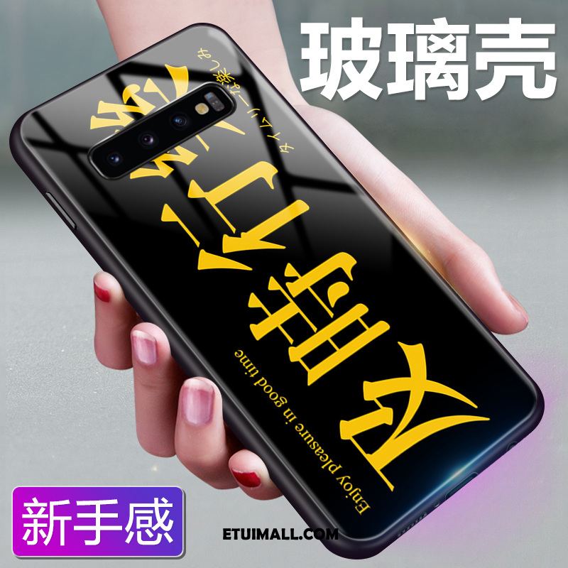 Etui Samsung Galaxy S10 Silikonowe Osobowość Kreatywne Żółty Telefon Komórkowy Obudowa Tanie
