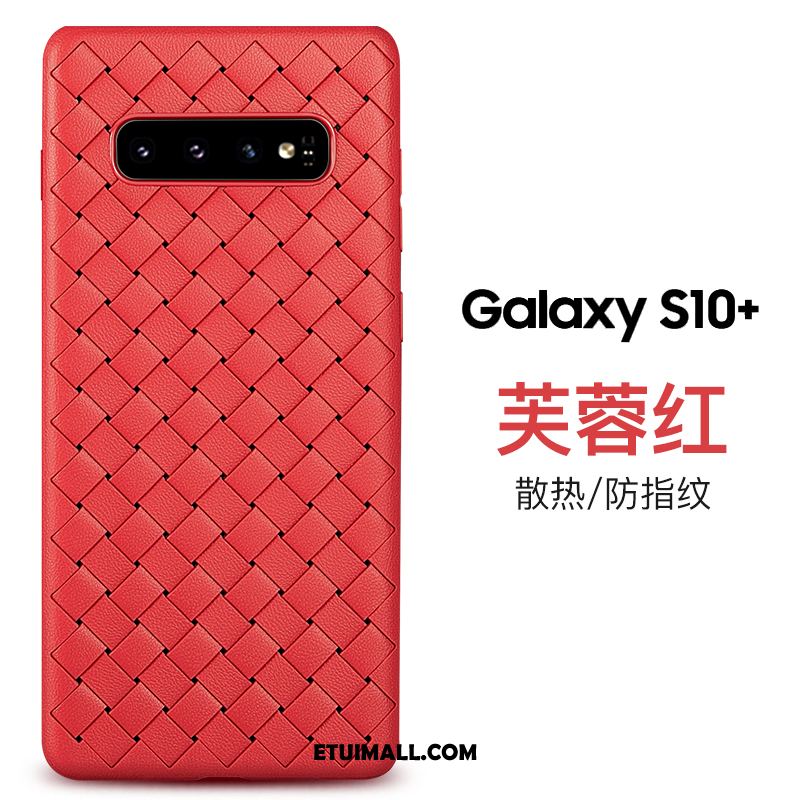 Etui Samsung Galaxy S10+ Wzór Jakość Wysoki Koniec Gwiazda Purpurowy Futerał Online