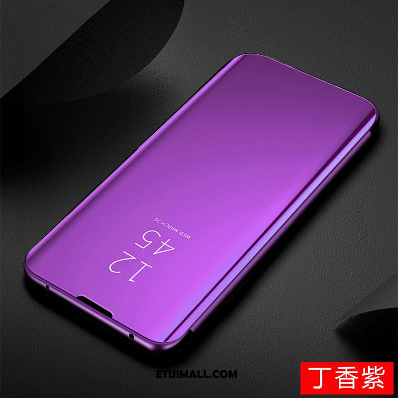 Etui Samsung Galaxy S20+ Lustro Purpurowy Skórzany Futerał Trudno Telefon Komórkowy Pokrowce Sprzedam