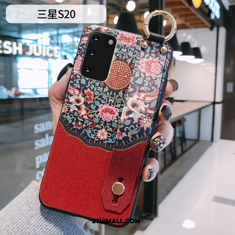 Etui Samsung Galaxy S20 Telefon Komórkowy Wzór Czerwony Osobowość Wspornik Obudowa Sprzedam