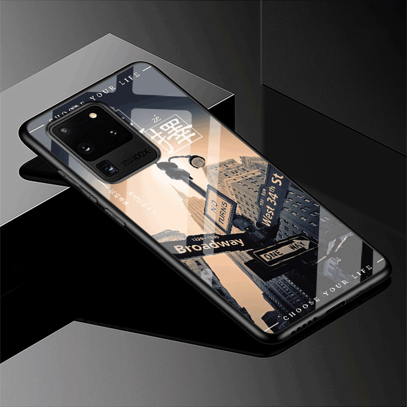 Etui Samsung Galaxy S20 Ultra Miękki Dostosowane Tendencja Wzór Ochraniacz Futerał Tanie
