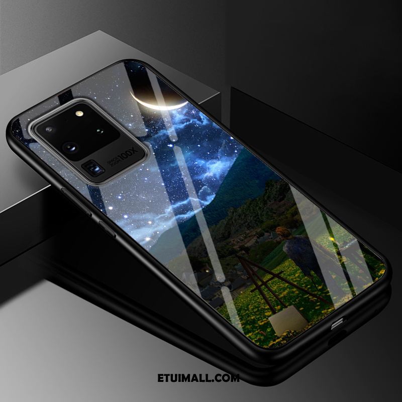 Etui Samsung Galaxy S20 Ultra Szkło Ochraniacz Telefon Komórkowy Silikonowe Gwiazda Futerał Na Sprzedaż
