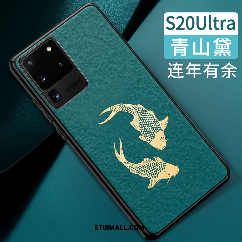 Etui Samsung Galaxy S20 Ultra Telefon Komórkowy Silikonowe Osobowość Zielony Ochraniacz Pokrowce Sklep