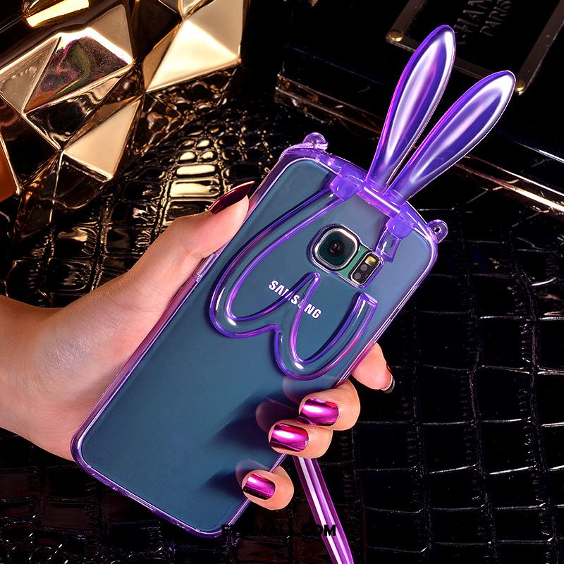 Etui Samsung Galaxy S6 Edge Ochraniacz Gwiazda Niebieski Miękki Silikonowe Futerał Tanie