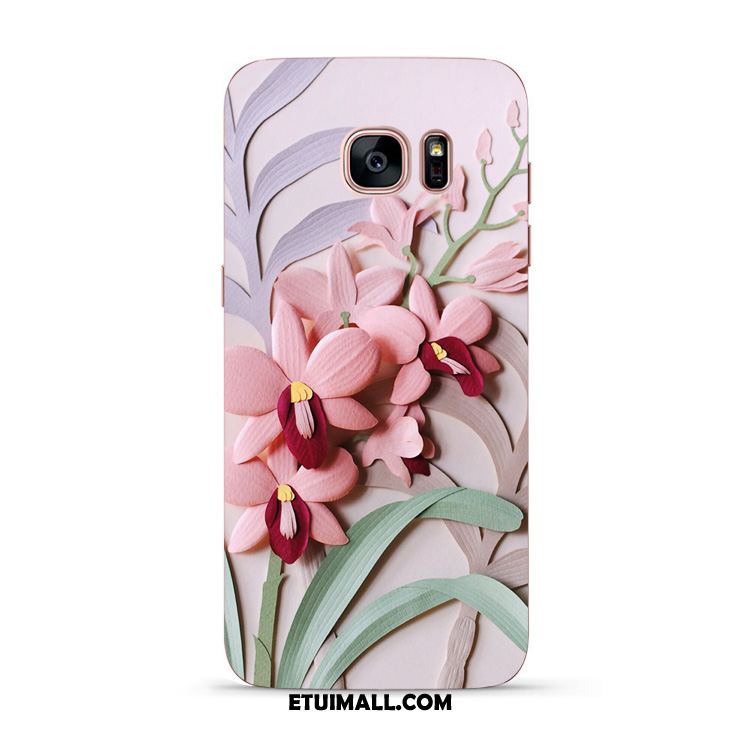 Etui Samsung Galaxy S6 Edge Telefon Komórkowy Kwiaty Piękny Miękki Chiński Styl Obudowa Sklep