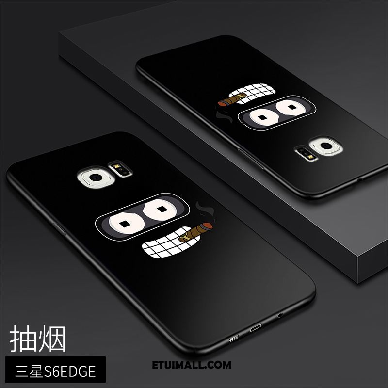 Etui Samsung Galaxy S6 Edge Telefon Komórkowy Nubuku All Inclusive Silikonowe Cienkie Obudowa Tanie