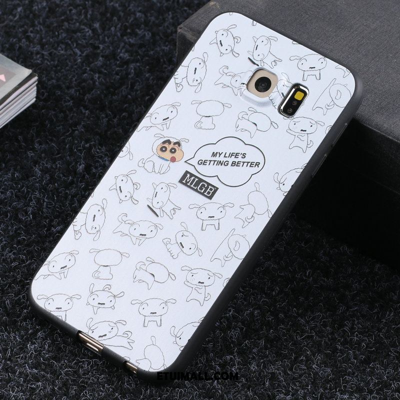 Etui Samsung Galaxy S6 Gwiazda Silikonowe Ochraniacz Telefon Komórkowy Nubuku Futerał Sklep