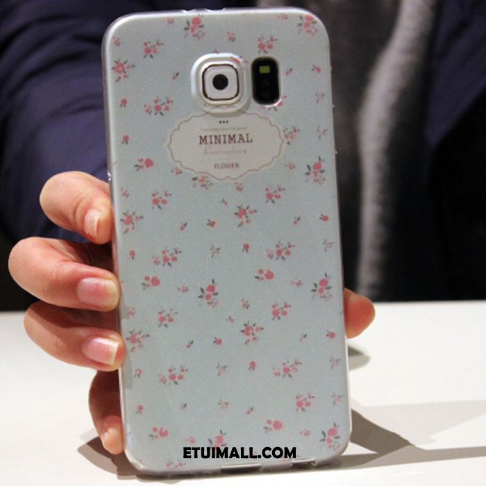 Etui Samsung Galaxy S6 Niebieski Gwiazda Silikonowe Anti-fall Kreskówka Futerał Sprzedam