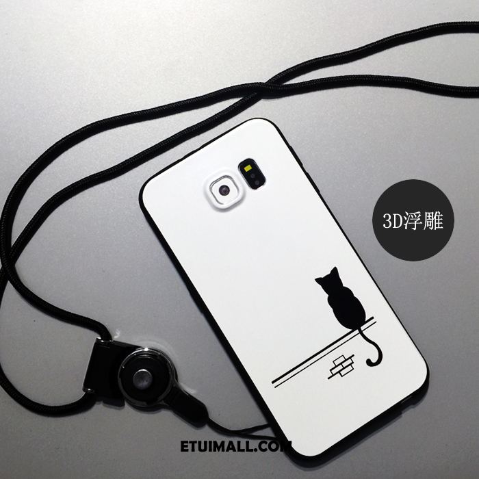 Etui Samsung Galaxy S6 Ochraniacz Telefon Komórkowy Kreskówka Granica Wiszące Ozdoby Futerał Dyskont