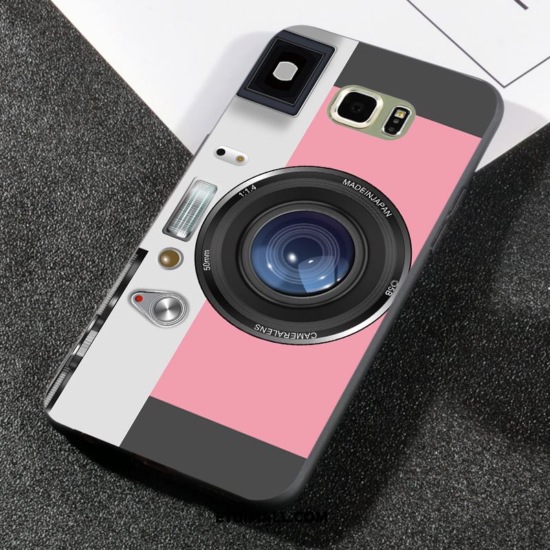 Etui Samsung Galaxy S6 Różowe Silikonowe Tendencja Osobowość Nowy Obudowa Sklep