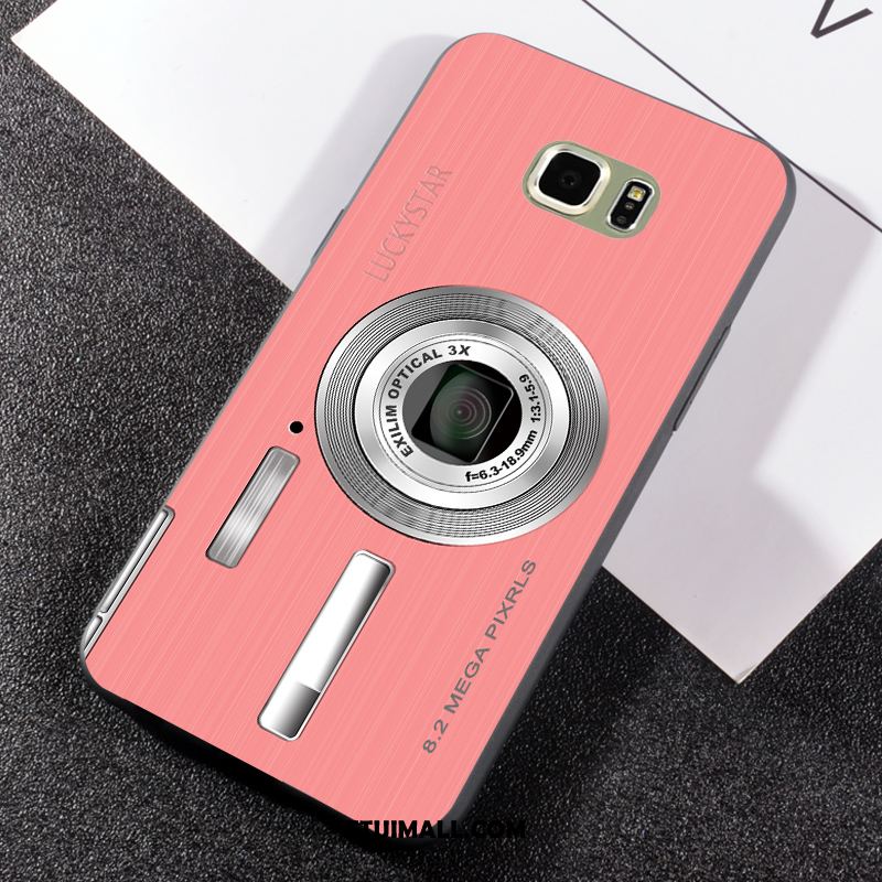 Etui Samsung Galaxy S6 Różowe Silikonowe Tendencja Osobowość Nowy Obudowa Sklep