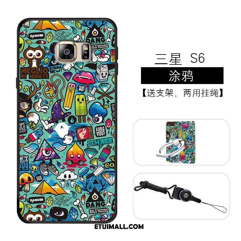 Etui Samsung Galaxy S6 Torby Telefon Komórkowy Gwiazda Silikonowe Czarny Obudowa Sprzedam