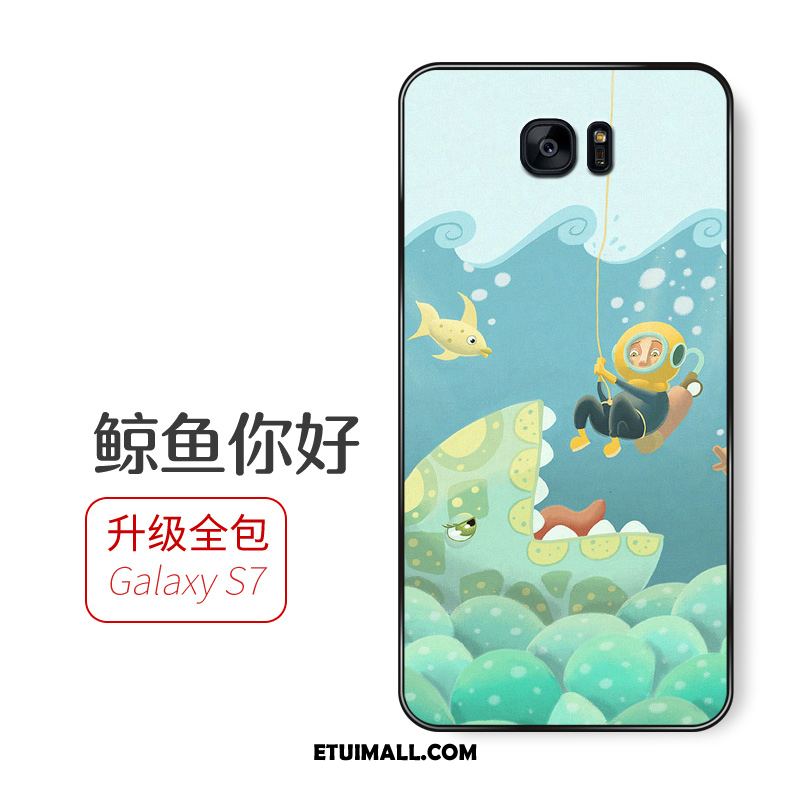 Etui Samsung Galaxy S7 Anti-fall Telefon Komórkowy Miękki Gwiazda Żółty Futerał Kup