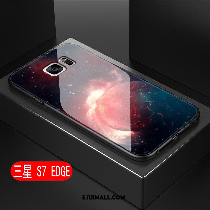 Etui Samsung Galaxy S7 Edge Anti-fall Gwiazda Trudno All Inclusive Czerwony Futerał Tanie