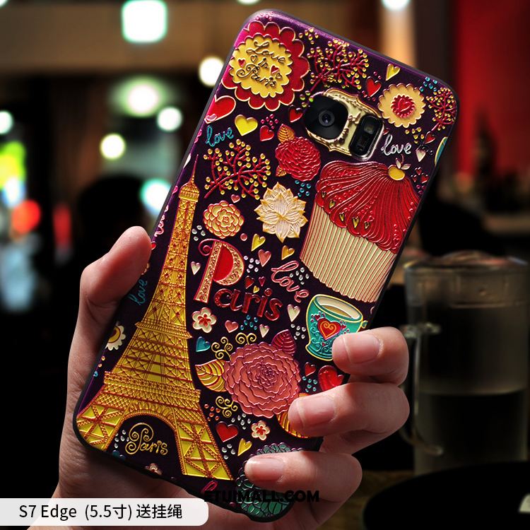 Etui Samsung Galaxy S7 Edge Kreatywne Silikonowe Telefon Komórkowy All Inclusive Gwiazda Obudowa Online