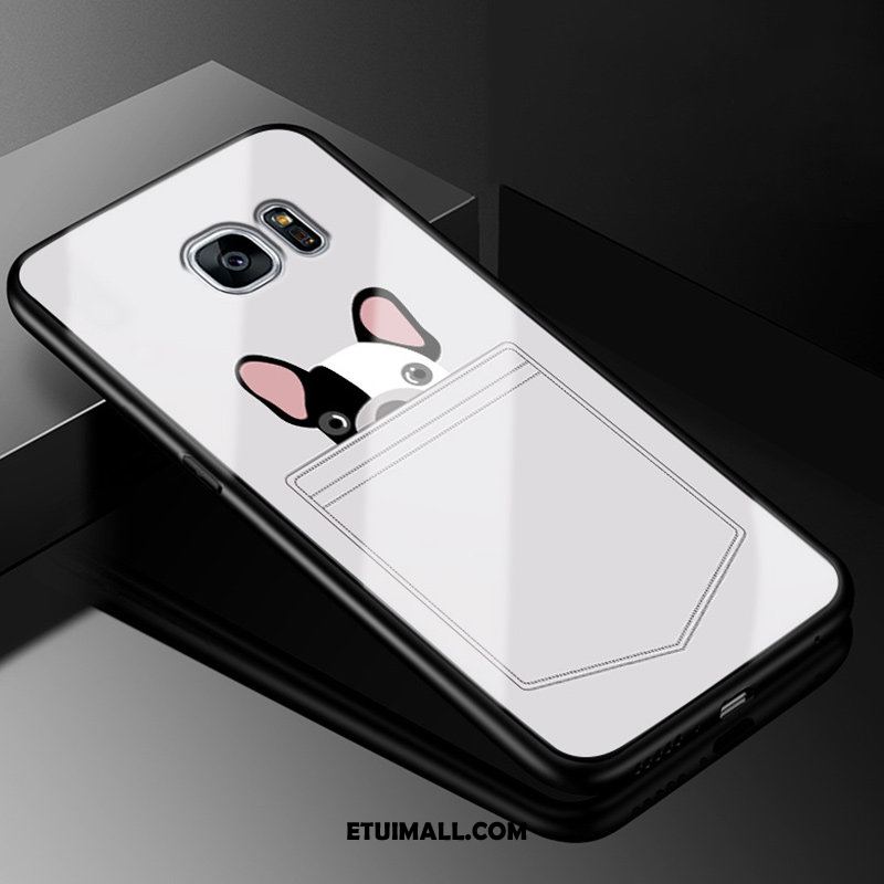 Etui Samsung Galaxy S7 Edge Szkło Miękki Silikonowe Telefon Komórkowy Zakochani Futerał Na Sprzedaż