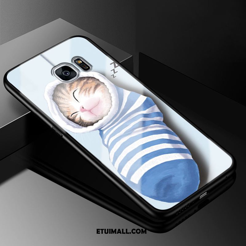 Etui Samsung Galaxy S7 Miękki Szkło Telefon Komórkowy All Inclusive Kreskówka Pokrowce Sklep