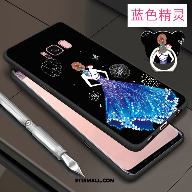 Etui Samsung Galaxy S8+ Miękki Silikonowe Telefon Komórkowy Biały Gwiazda Pokrowce Sklep