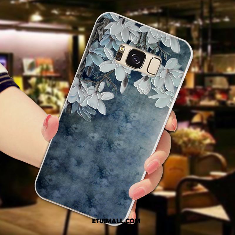 Etui Samsung Galaxy S8 Płatki Anti-fall Silikonowe Trudno Biały Obudowa Sklep