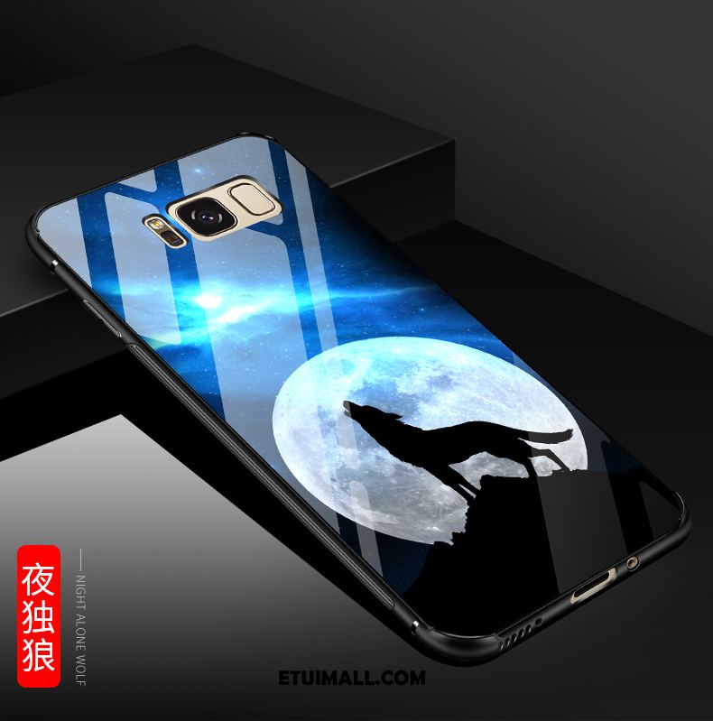 Etui Samsung Galaxy S8 Szkło All Inclusive Niebieski Silikonowe Tendencja Futerał Sklep