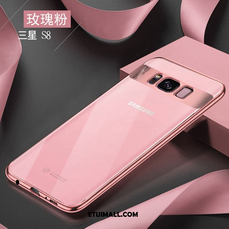Etui Samsung Galaxy S8 Złoto Silikonowe Gwiazda Ochraniacz Przezroczysty Obudowa Online