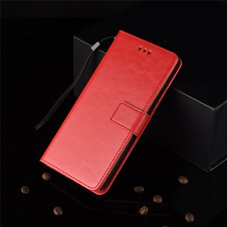 Etui Sony Xperia 10 Ii Ochraniacz Telefon Komórkowy Czerwony Skórzany Futerał Portfel Futerał Kupię