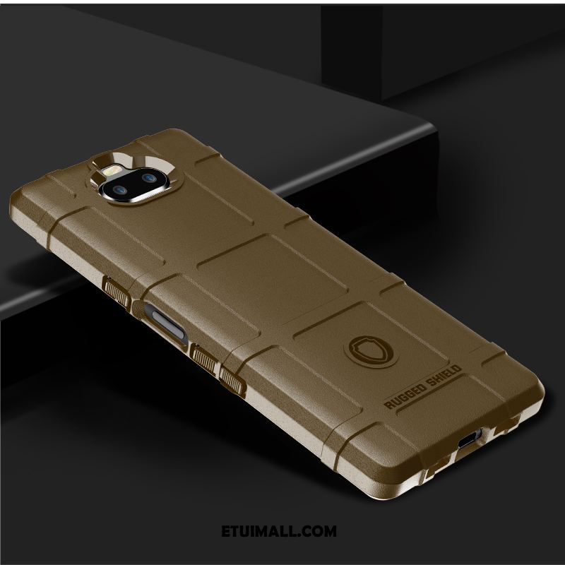 Etui Sony Xperia 10 Plus Silikonowe Miękki Telefon Komórkowy Anti-fall Zielony Pokrowce Dyskont