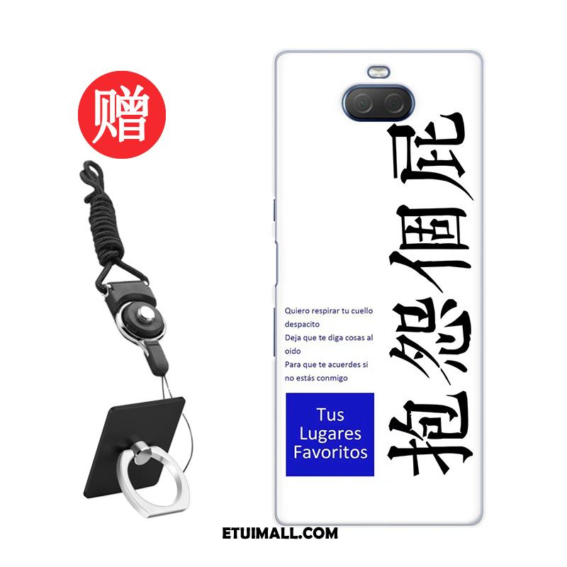 Etui Sony Xperia 10 Telefon Komórkowy Dostosowane Czarny Ochraniacz Filmy Obudowa Kup