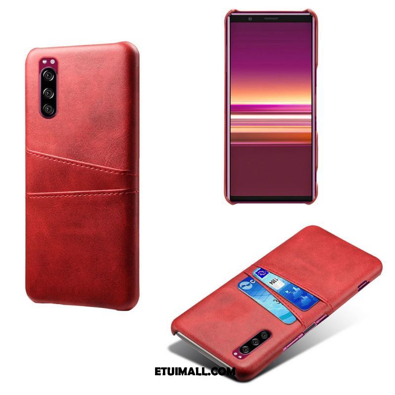 Etui Sony Xperia 5 Ochraniacz Telefon Komórkowy Różowe Jakość Karta Futerał Sklep