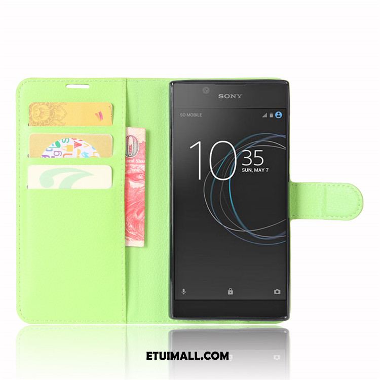 Etui Sony Xperia L1 Anti-fall Zielony Portfel Ochraniacz Telefon Komórkowy Futerał Sprzedam