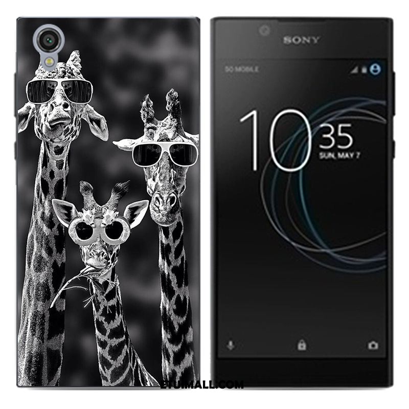 Etui Sony Xperia L1 Miękki Lampart Ochraniacz Telefon Komórkowy Kolor Futerał Sklep