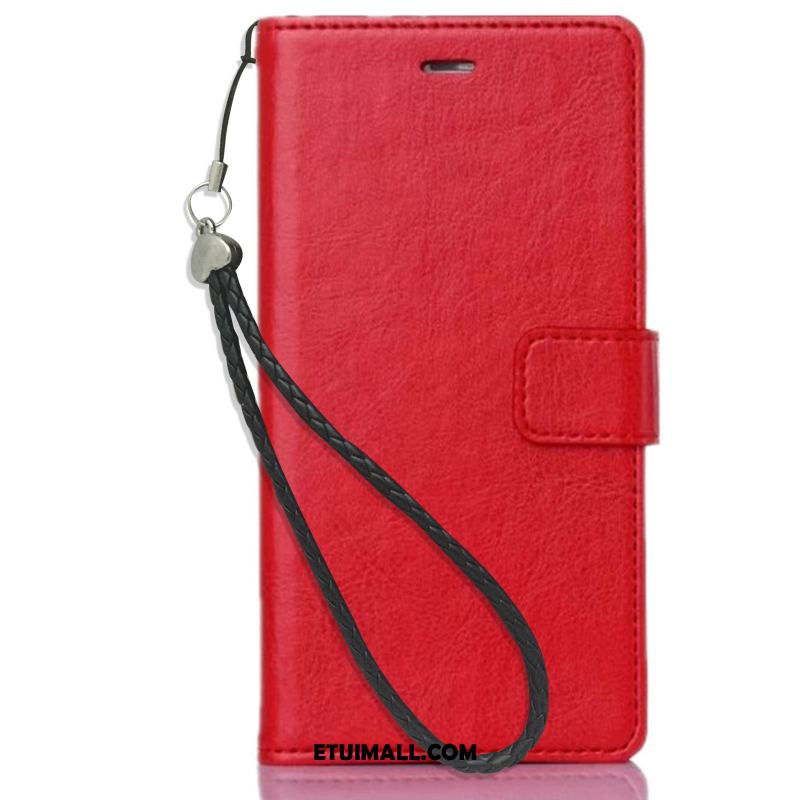 Etui Sony Xperia Xa1 Plus Telefon Komórkowy Ochraniacz Portfel Różowe Skórzany Futerał Obudowa Tanie