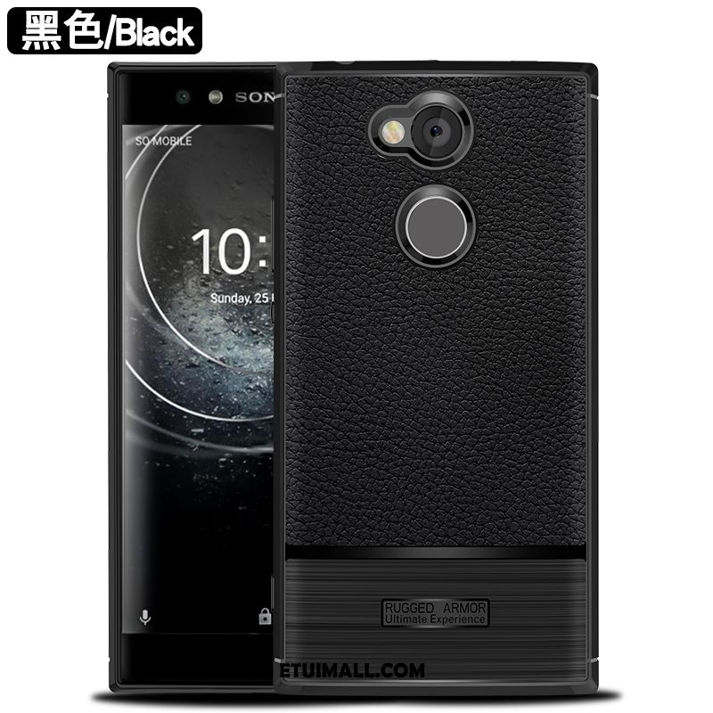 Etui Sony Xperia Xa2 Telefon Komórkowy All Inclusive Silikonowe Miękki Czarny Obudowa Dyskont