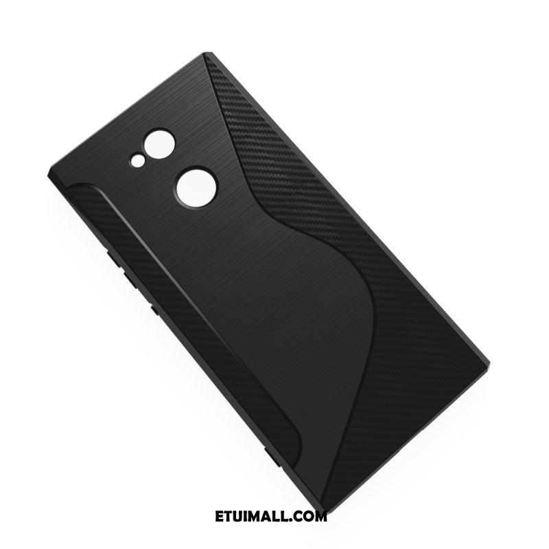 Etui Sony Xperia Xa2 Telefon Komórkowy Anti-fall All Inclusive Czarny Miękki Futerał Tanie