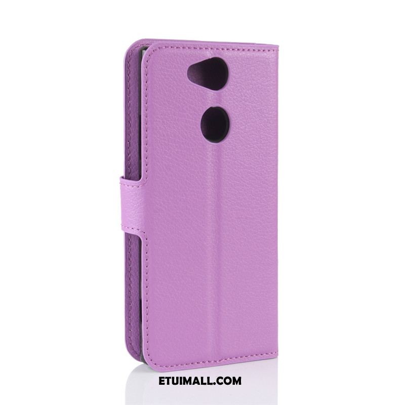 Etui Sony Xperia Xa2 Ultra Telefon Komórkowy Portfel Karta Skórzany Futerał Purpurowy Futerał Sprzedam