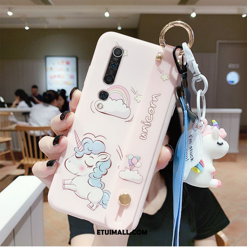 Etui Xiaomi Mi 10 Anti-fall Różowe Telefon Komórkowy Kreatywne Serce Futerał Online