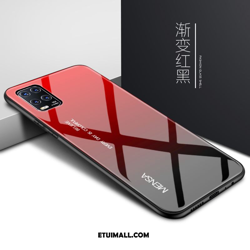 Etui Xiaomi Mi 10 Lite Telefon Komórkowy Moda Czerwony Nowy All Inclusive Obudowa Sklep
