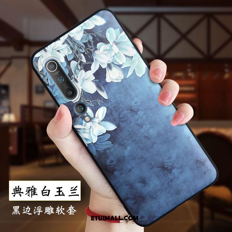 Etui Xiaomi Mi 10 Nubuku Chiński Styl Osobowość Silikonowe All Inclusive Obudowa Tanie