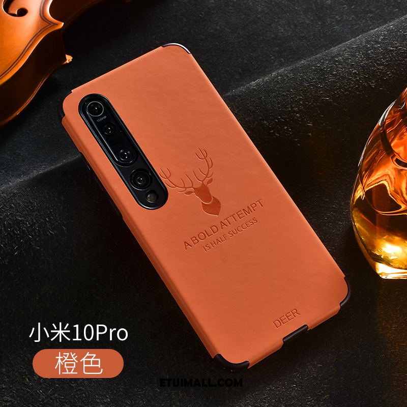 Etui Xiaomi Mi 10 Pro Skóra All Inclusive Tendencja Anti-fall Mały Obudowa Sprzedam