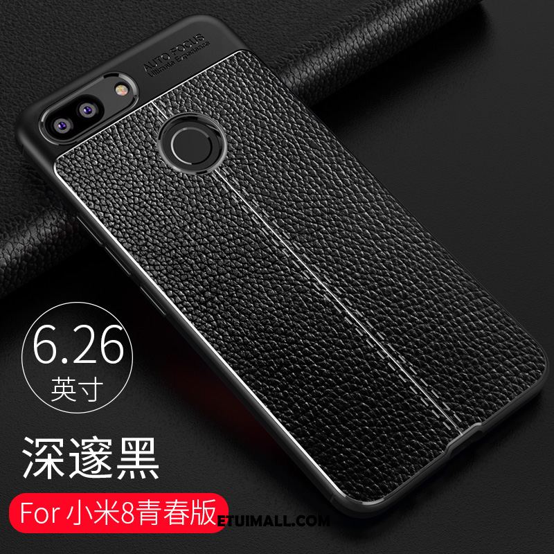 Etui Xiaomi Mi 8 Lite Anti-fall Telefon Komórkowy Nowy Młodzież Szary Futerał Sklep