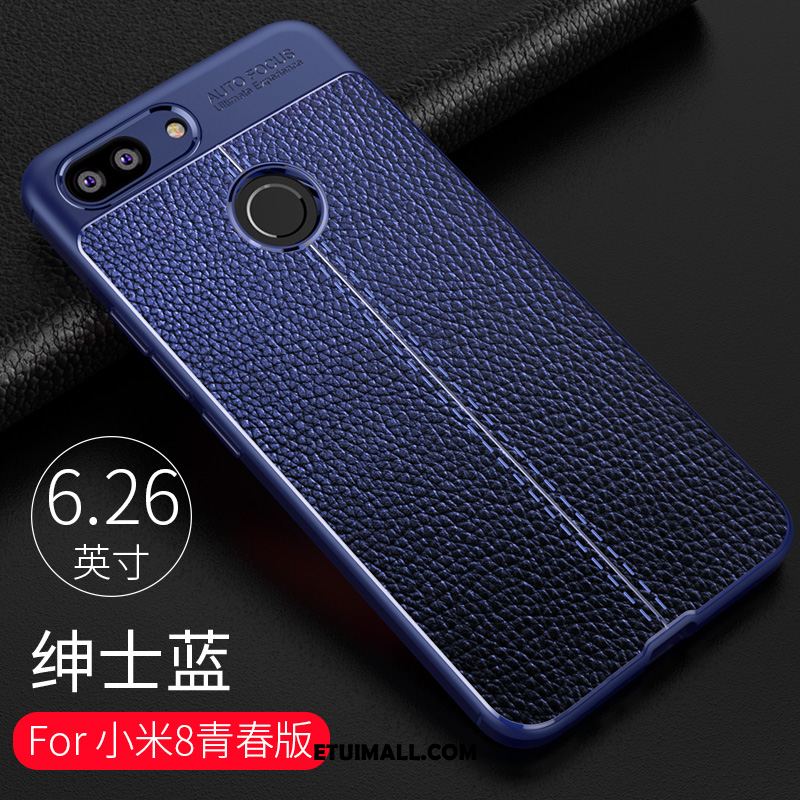 Etui Xiaomi Mi 8 Lite Anti-fall Telefon Komórkowy Nowy Młodzież Szary Futerał Sklep
