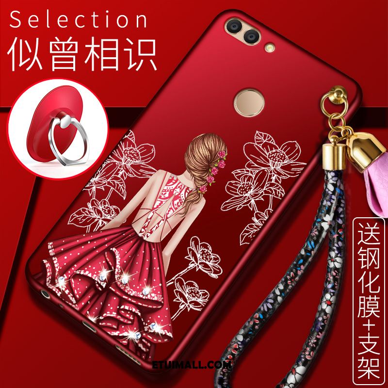 Etui Xiaomi Mi 8 Lite Czerwony Młodzież Telefon Komórkowy Anti-fall Ochraniacz Obudowa Sklep