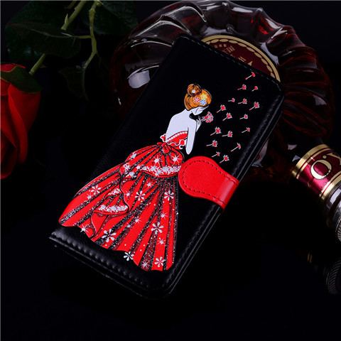 Etui Xiaomi Mi 8 Lite Telefon Komórkowy Czerwony Biały Wysoki Tendencja Futerał Na Sprzedaż