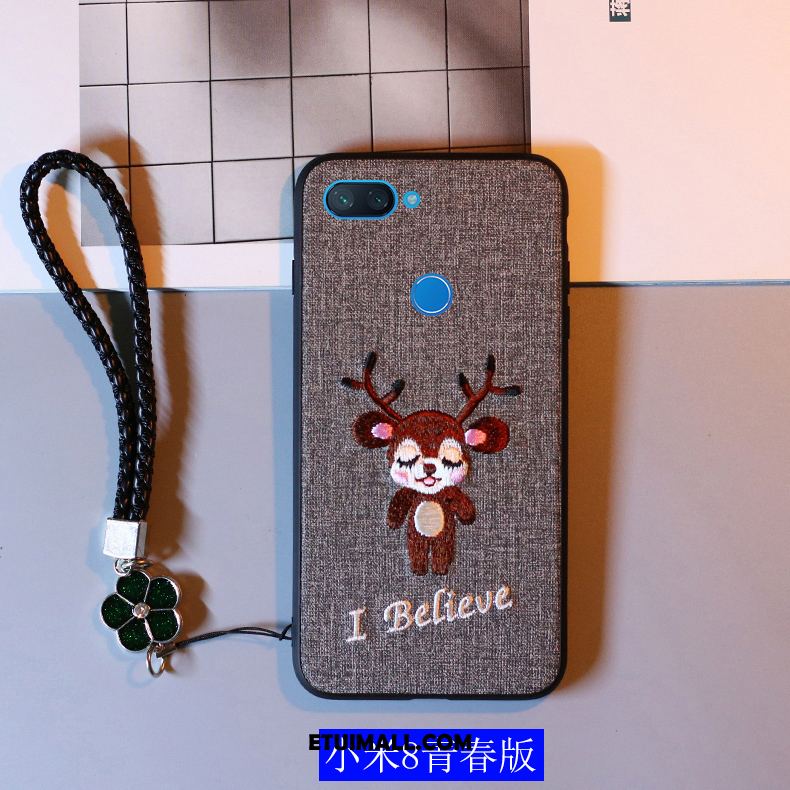 Etui Xiaomi Mi 8 Lite Wzór Anti-fall Młodzież Telefon Komórkowy Ochraniacz Pokrowce Sklep