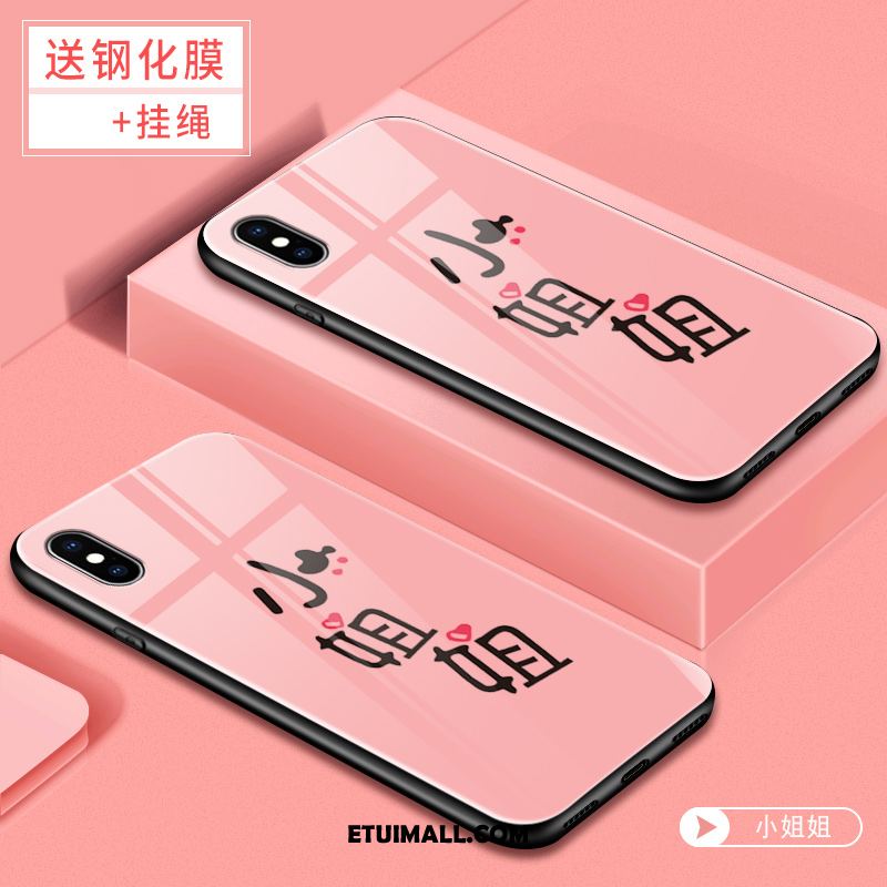 Etui Xiaomi Mi 8 Pro Anti-fall Czerwony Netto Kreatywne Telefon Komórkowy Osobowość Futerał Tanie